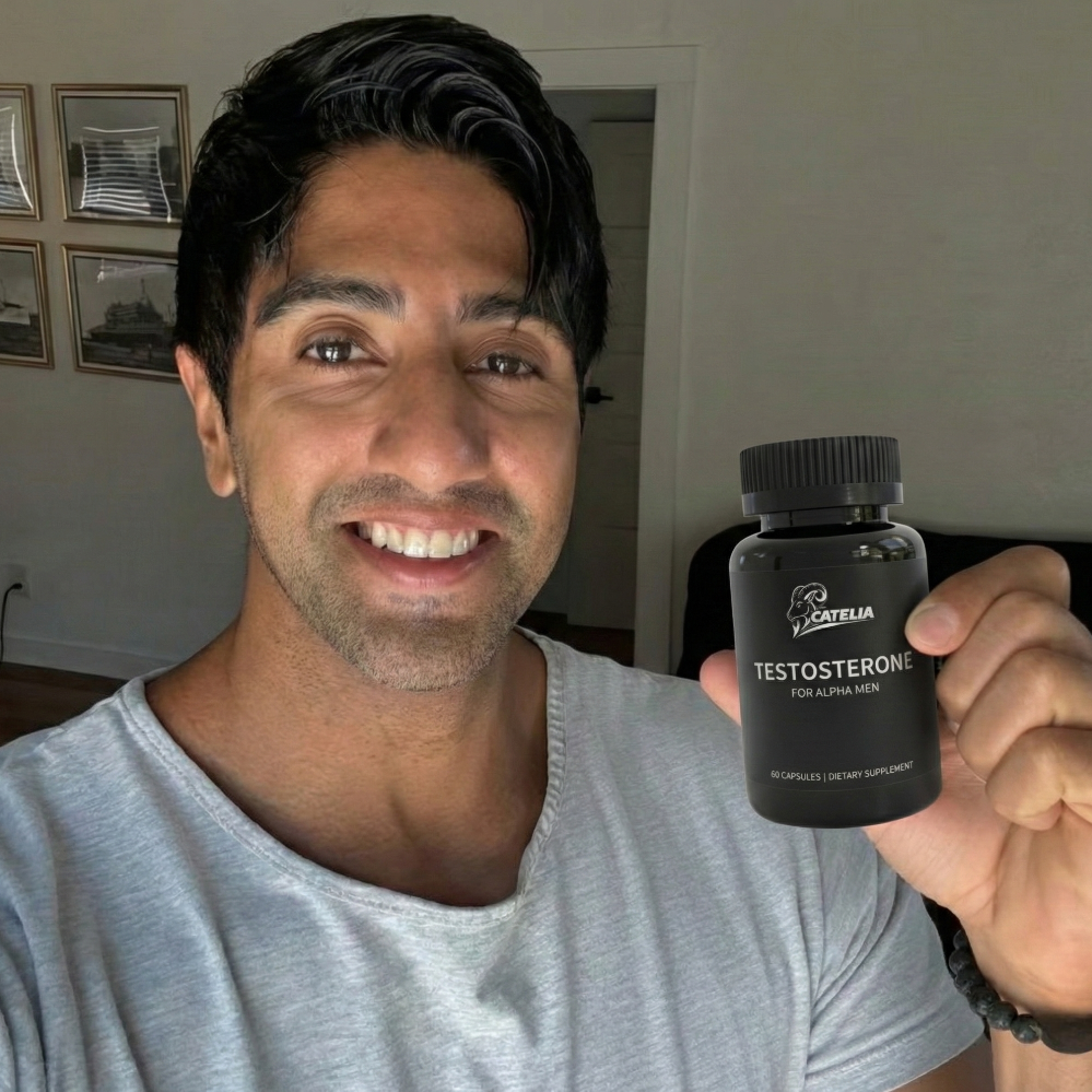 CATELIA Natural Testosterone Booster (60 capsules)