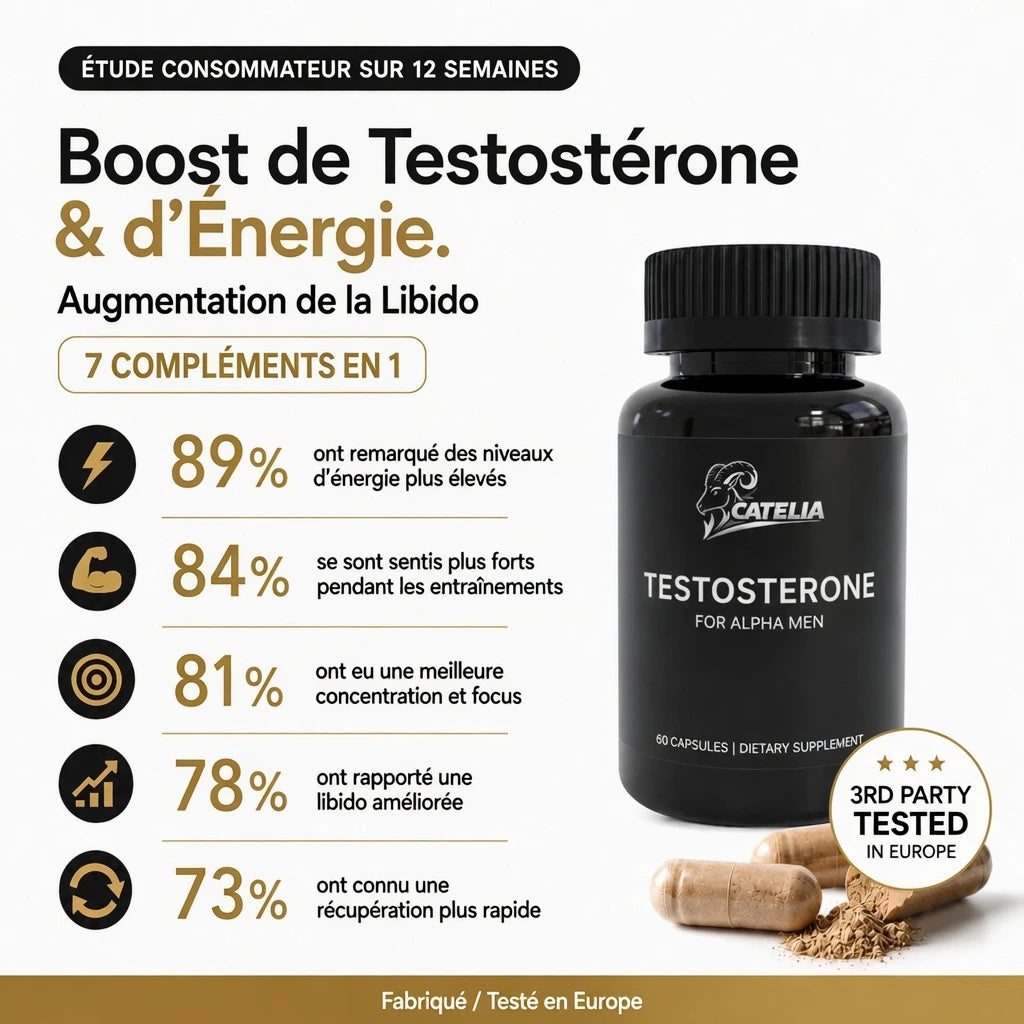 CATELIA Booster de testosterone