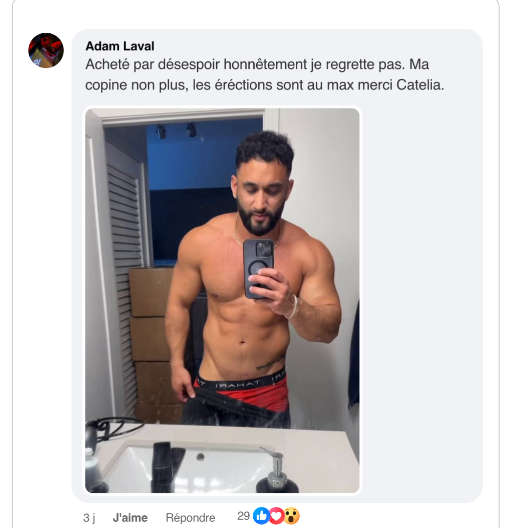 CATELIA Booster de testosterone